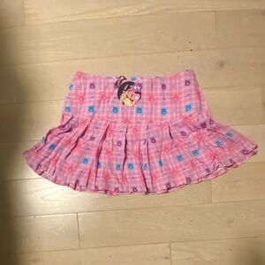 NWT - Dolls Kill × Care Bears Harmony In My Heart Plaid Mini Skirt - L